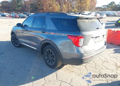 2021 Ford Explorer Xlt из США, поврежденный, VIN 1FMSK7DH0MGA51521